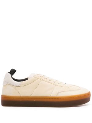 Officine Creative Kombined 101 leather sneakers - Neutrals