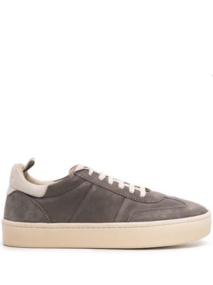 Officine Creative Kombined leather sneakers - Grey