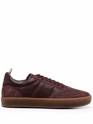 Officine Creative Kombined low-top sneakers - Red
