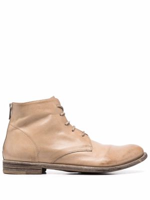 OFFICINE CREATIVE leather ankle boots - Neutrals
