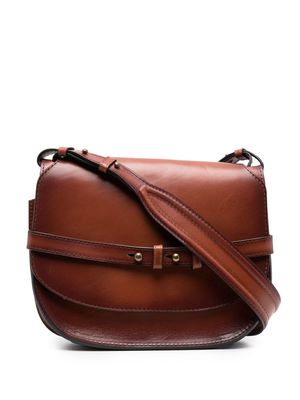 Officine Creative leather cross body bag - Brown