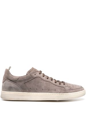 Officine Creative leather low-top sneakers - Grey