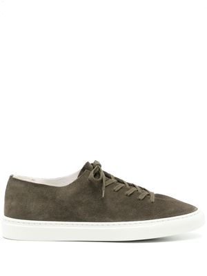 Officine Creative Leggera suede sneakers - Green