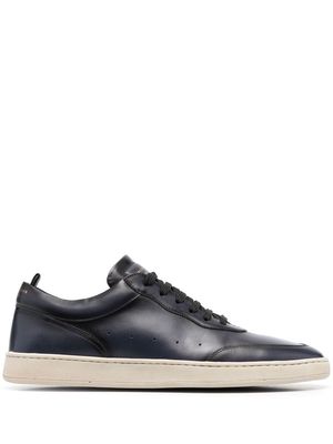 Officine Creative logo-print lace-up sneakers - Blue