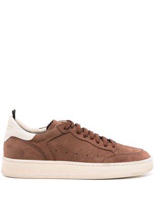 Officine Creative Magic 102 leather sneakers - Brown