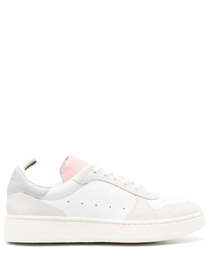 Officine Creative Mower 110 panelled sneakers - White