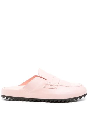 Officine Creative Pelagie leather mules - Pink