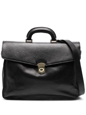 Officine Creative RARE 036 leather briefcase - Black