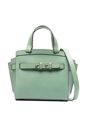 Officine Creative Saddle 009 leather tote bag - Green