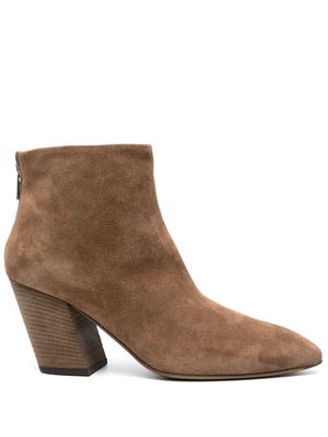 Officine Creative Sevre 003 80mm ankle boots - Brown