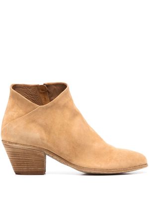 Officine Creative Shirlee 002 suede ankle boots - Neutrals