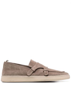 Officine Creative slip-on leather loafers - Neutrals