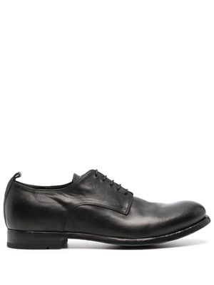 Officine Creative Stereo 20mm leather derby shoes - Black