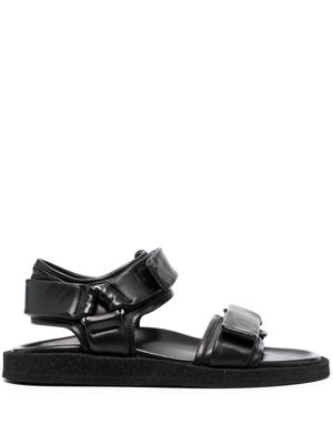 Officine Creative strap-detail leather sandals - Black