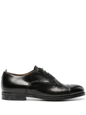 Officine Creative Temple 001 leather Oxford shoes - Black