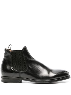 Officine Creative Temple 008 leather ankle boots - Black
