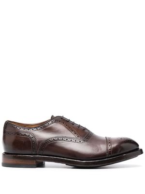 Officine Creative Temple 021 leather oxford shoes - Brown