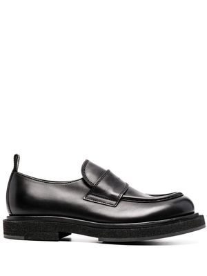 Officine Creative Tonal leather loafers - Black