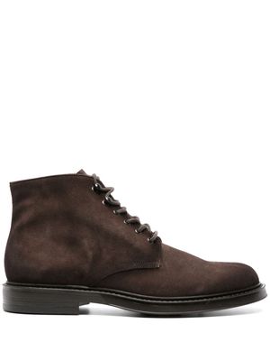 Officine Creative Uniform 018 suede Chelsea boots - Brown