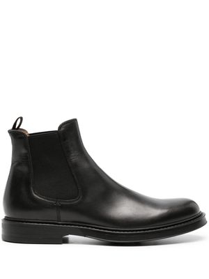 Officine Creative Uniform leather ankle boots - Black