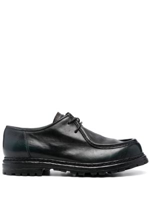 Officine Creative Volcov leather derby shoes - Green