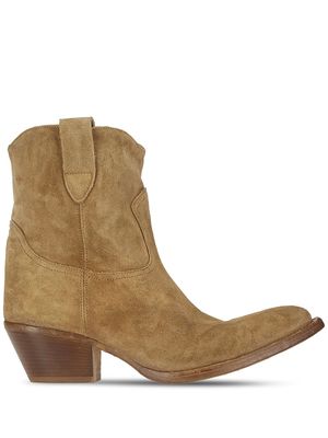 Officine Creative Wanda suede boots - Neutrals