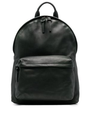 Officine Creative zip-around leather backpack - Green