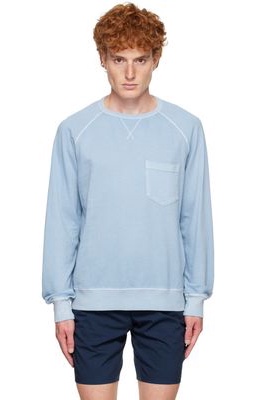 Officine Générale Blue Chris Sweatshirt