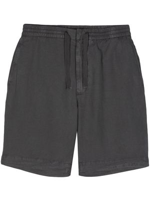 Officine Generale cotton bermuda shorts - Grey