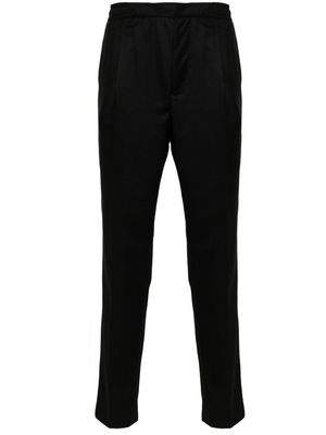 Officine Generale Drew tapered trousers - Black