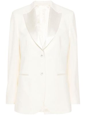 Officine Generale Giovanni single-breasted blazer - Neutrals