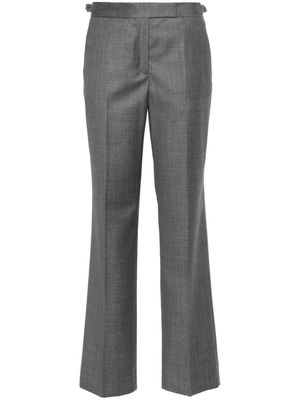 Officine Generale Ilenia straight-leg wool trousers - Grey