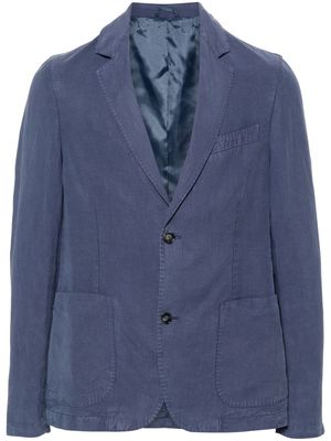 Officine Generale Nehemiah single-breasted blazer - Blue