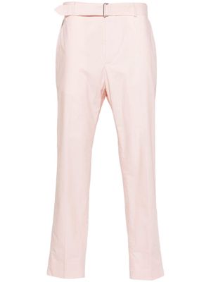 Officine Generale Owen tapered trousers - Pink