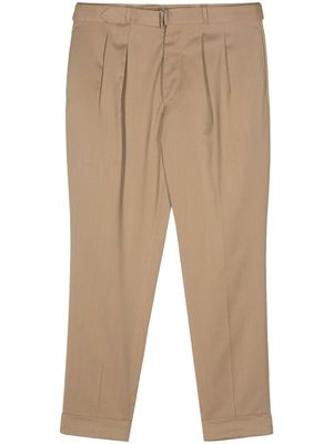 Officine Generale Pierre tapered trousers - Neutrals