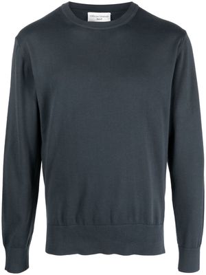 Officine Generale round-neck knit jumper - Grey