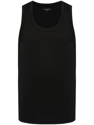 Officine Generale sleeveless cotton top - Black