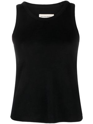 Officine Generale sleeveless knitted top - Black