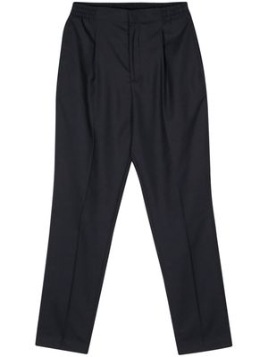 Officine Generale tapered cotton trousers - Blue