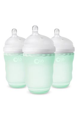 Olababy 3-Pack GentleBottle 8-Ounce Baby Bottles in Mint