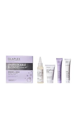 OLAPLEX Unbreakable Blondes Mini Kit in Beauty: NA.