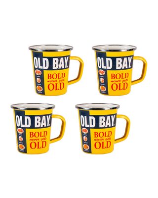 Old Bay Latte Mugs, Set of 4