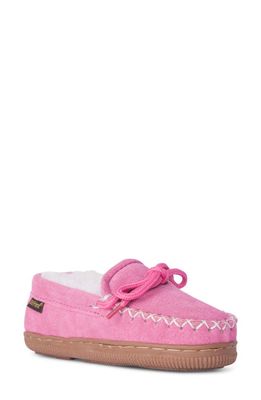 Old Friend Faux Shearling Lined Loafer in Hot Pink