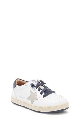 OLD SOLES Kids' Platinum Runner Sneaker in Snow /Navy /Gris 