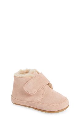 OLD SOLES Shloofy Faux Shearling Boot in Powder Pink