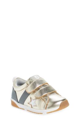 OLD SOLES Track Squad Sneaker in Gold