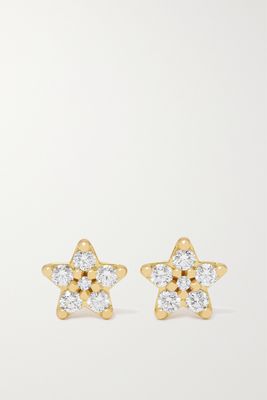 OLE LYNGGAARD COPENHAGEN - Shooting Stars Small 18-karat Gold Diamond Earrings - one size