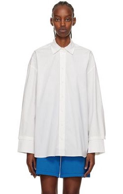 Olenich Off-White Oversized Shirt