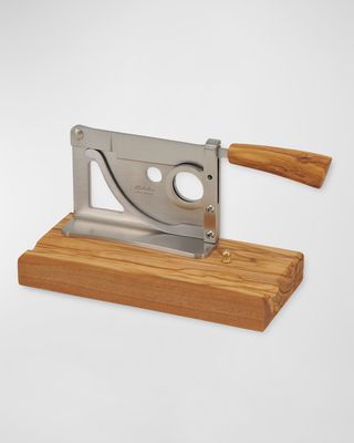 Olive Wood Table Cigar Cutter