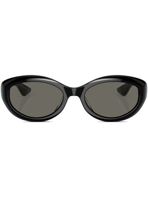 Oliver Peoples 1969 oval-frame sunglasses - 1005P2 Black